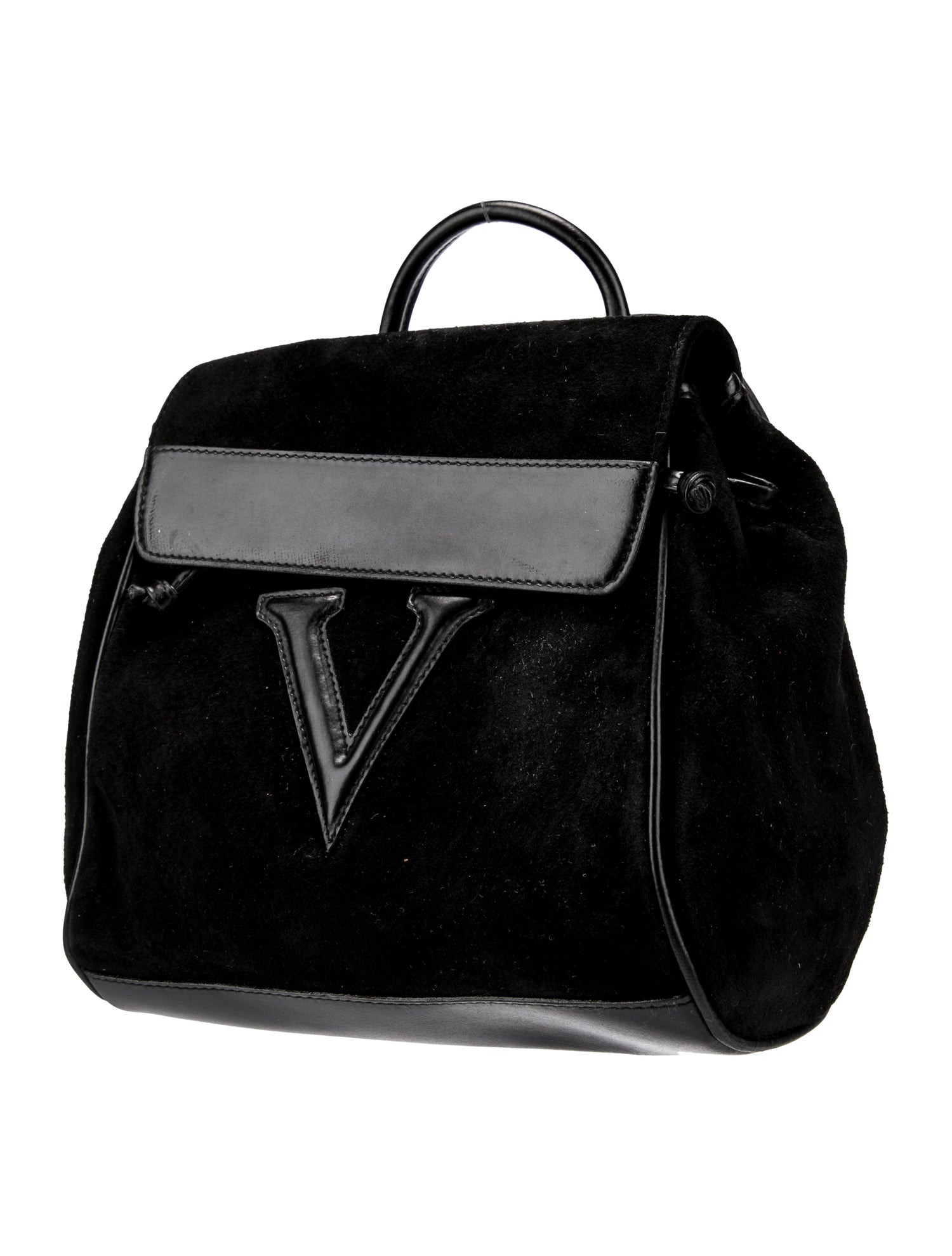 Valentino Suede Backpack