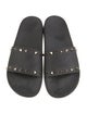 Valentino Rockstud Accents Rubber Slides
