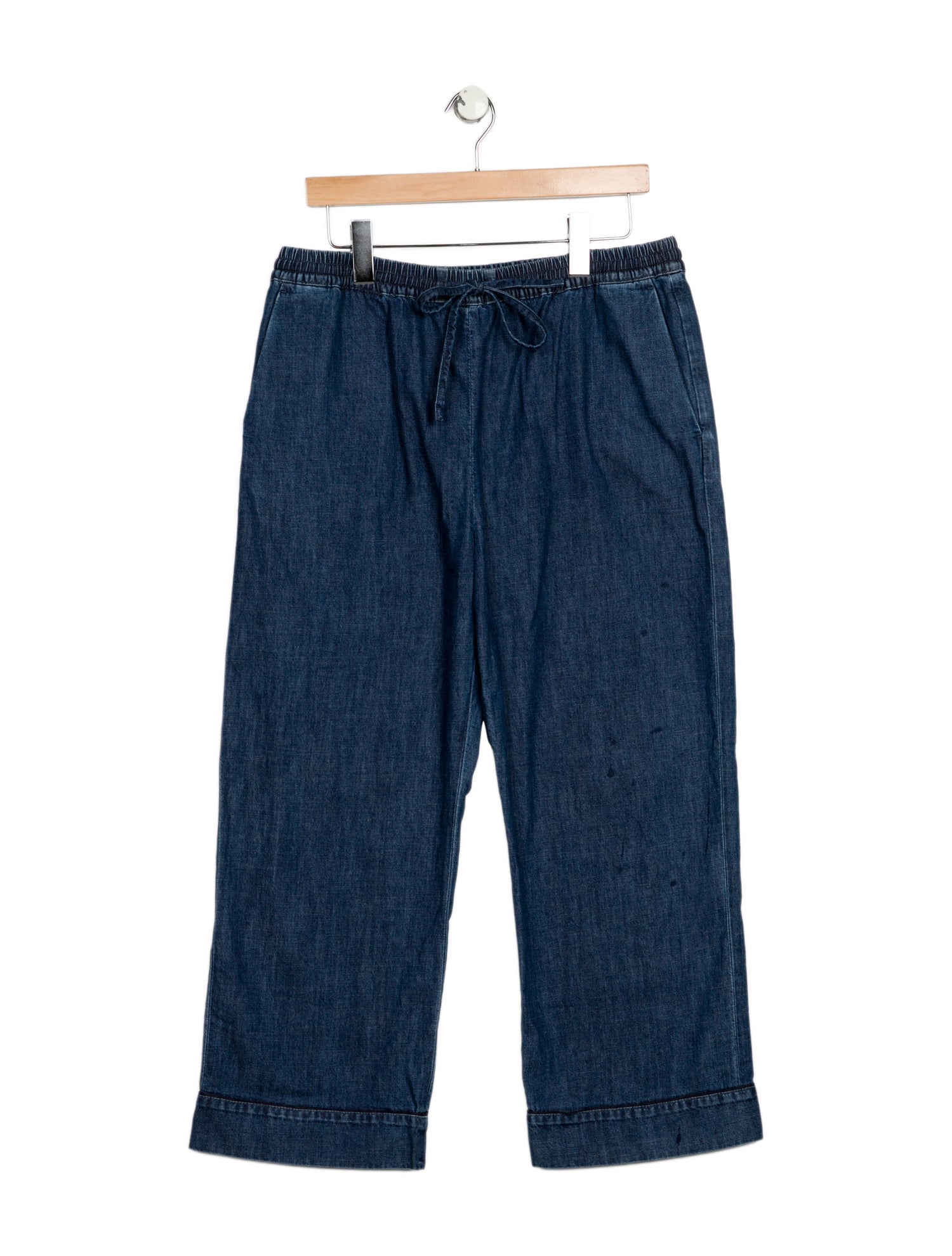 Valentino High-Rise Wide Leg Jeans