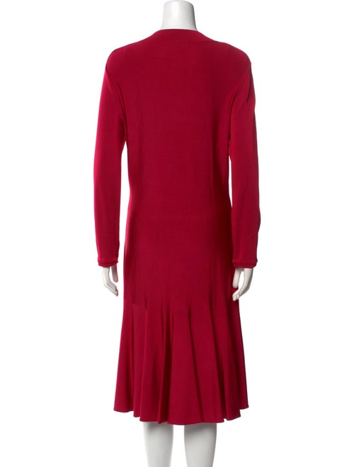 Valentino Virgin Wool Midi Length Dress