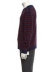 Valentino Virgin Wool Striped Pullover