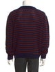 Valentino Virgin Wool Striped Pullover