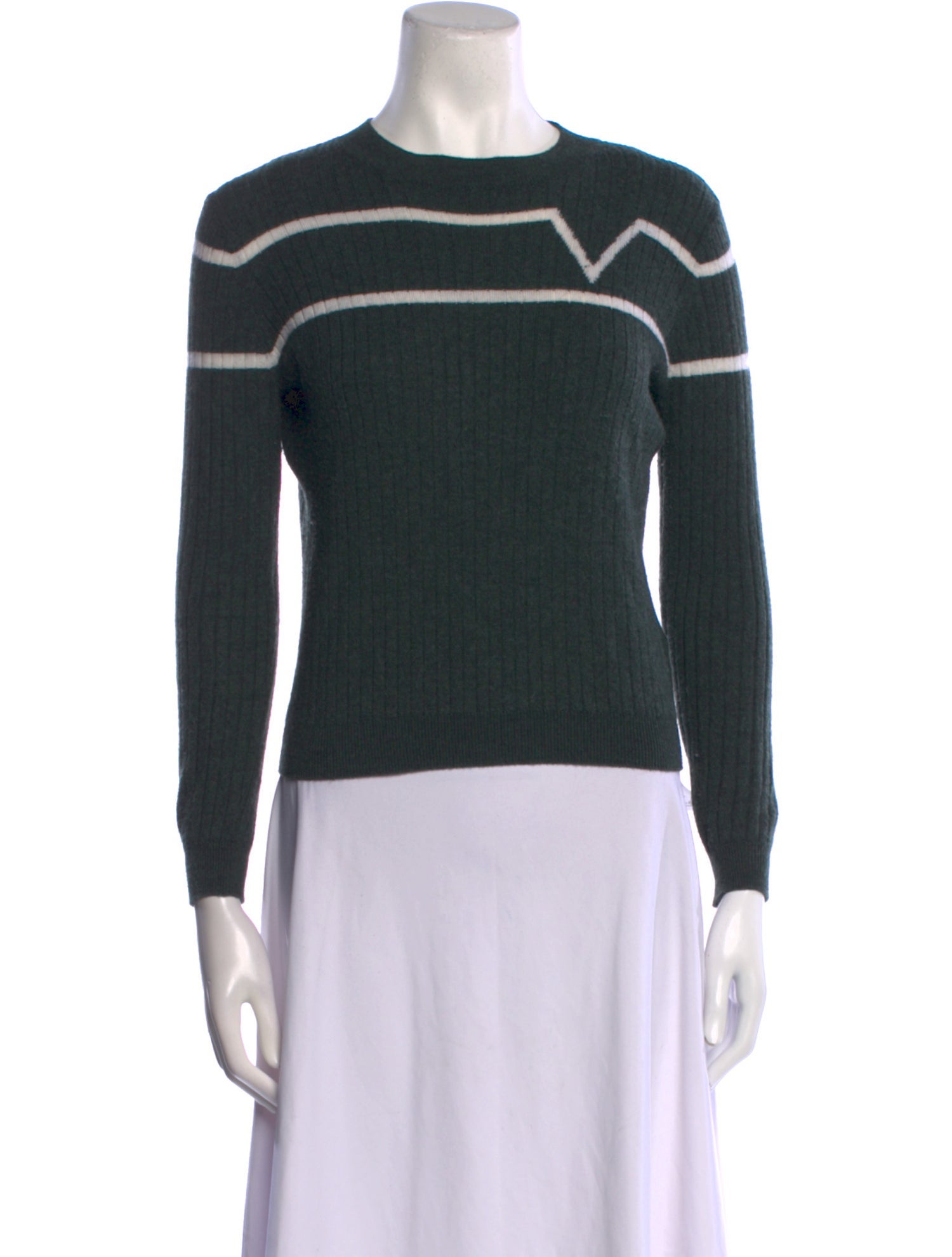 Valentino Wool Striped Sweater
