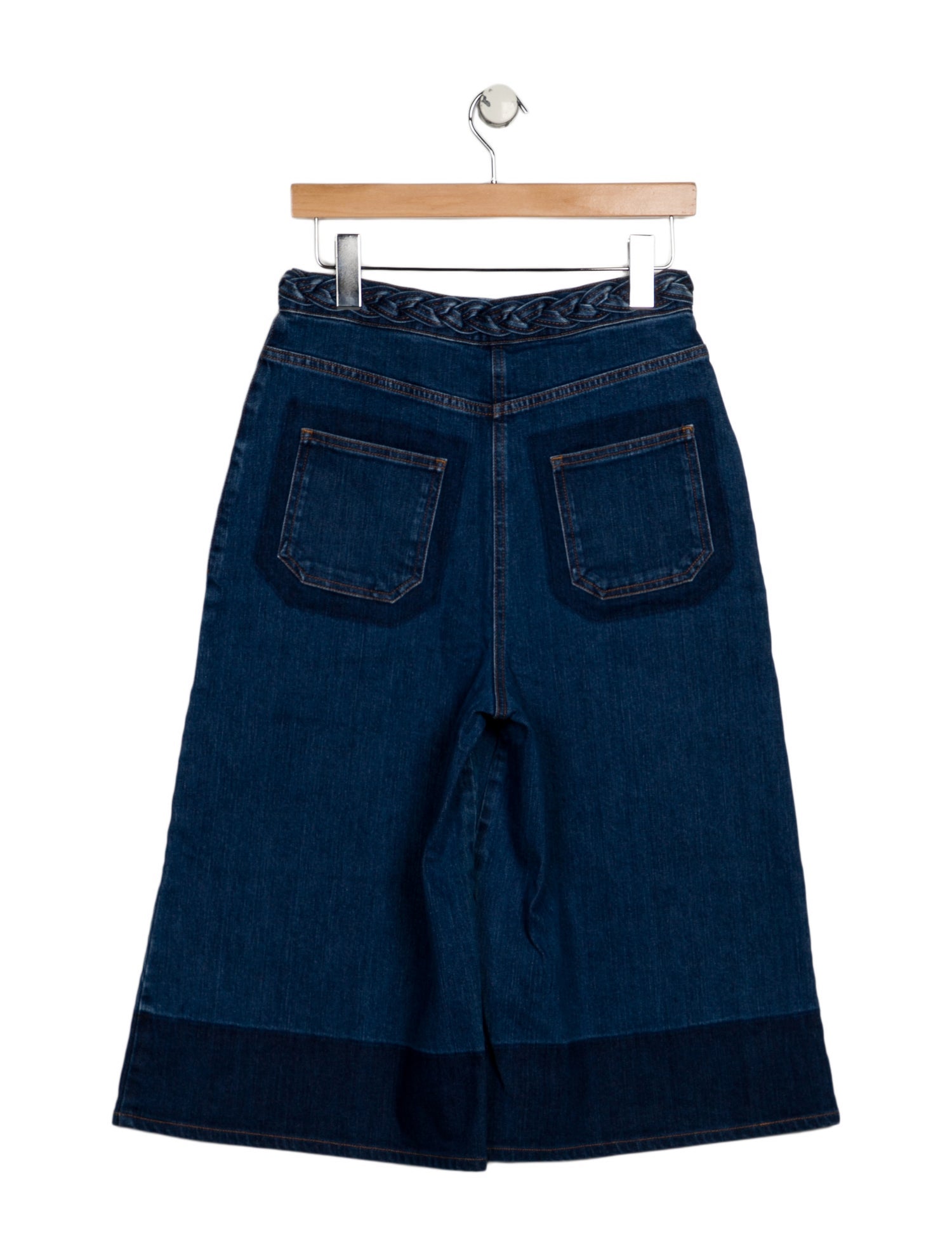 Valentino High-Rise Wide Leg Jeans