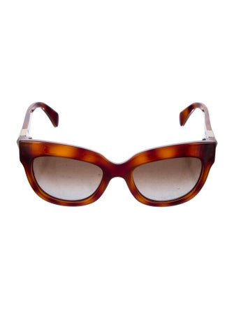 Valentino Rockstud Accents Cat-Eye Sunglasses
