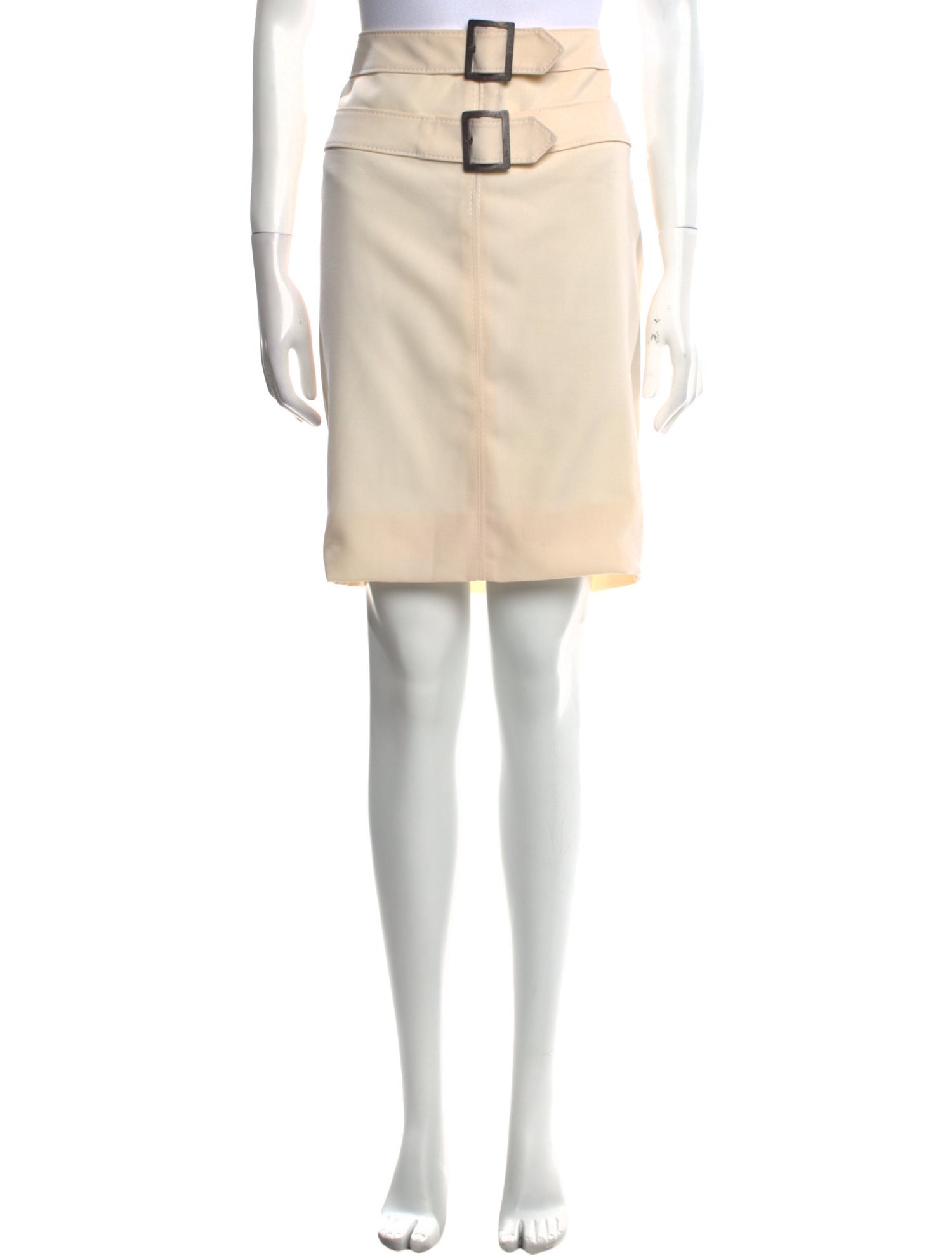 Valentino Virgin Wool Knee-Length Skirt