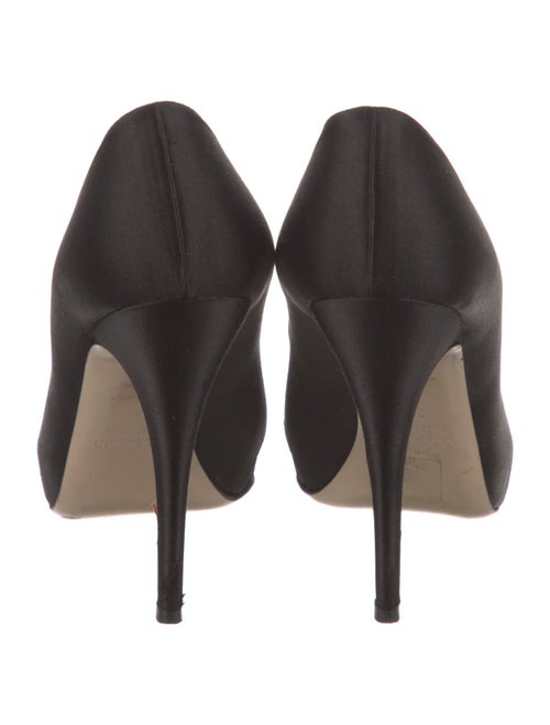 Valentino Satin Lace Pattern Pumps