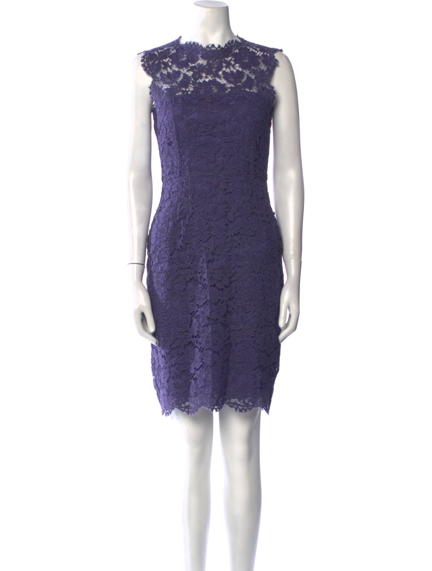 Valentino Crew Neck Mini Dress