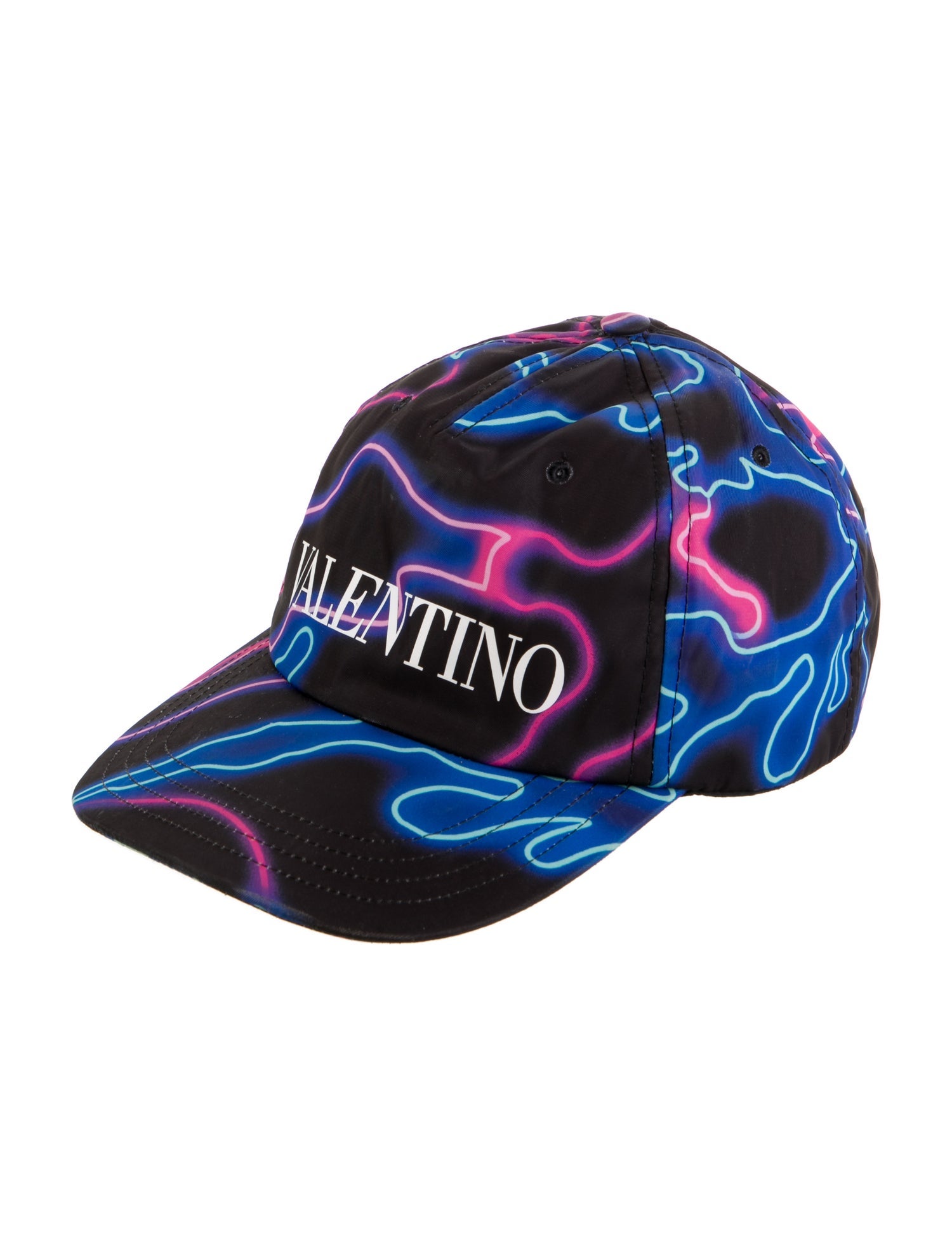 Valentino Pattern Printed Baseball Cap