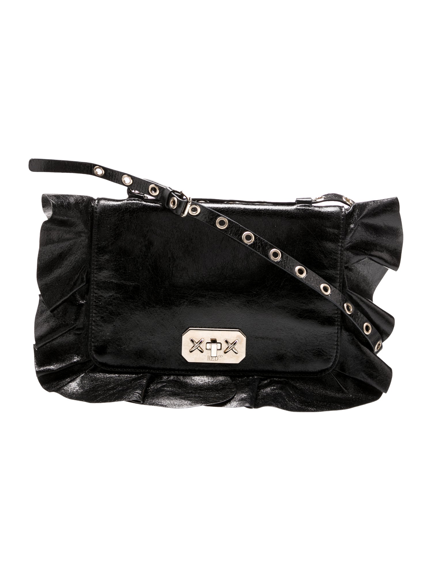 Red Valentino Leather Shoulder Bag