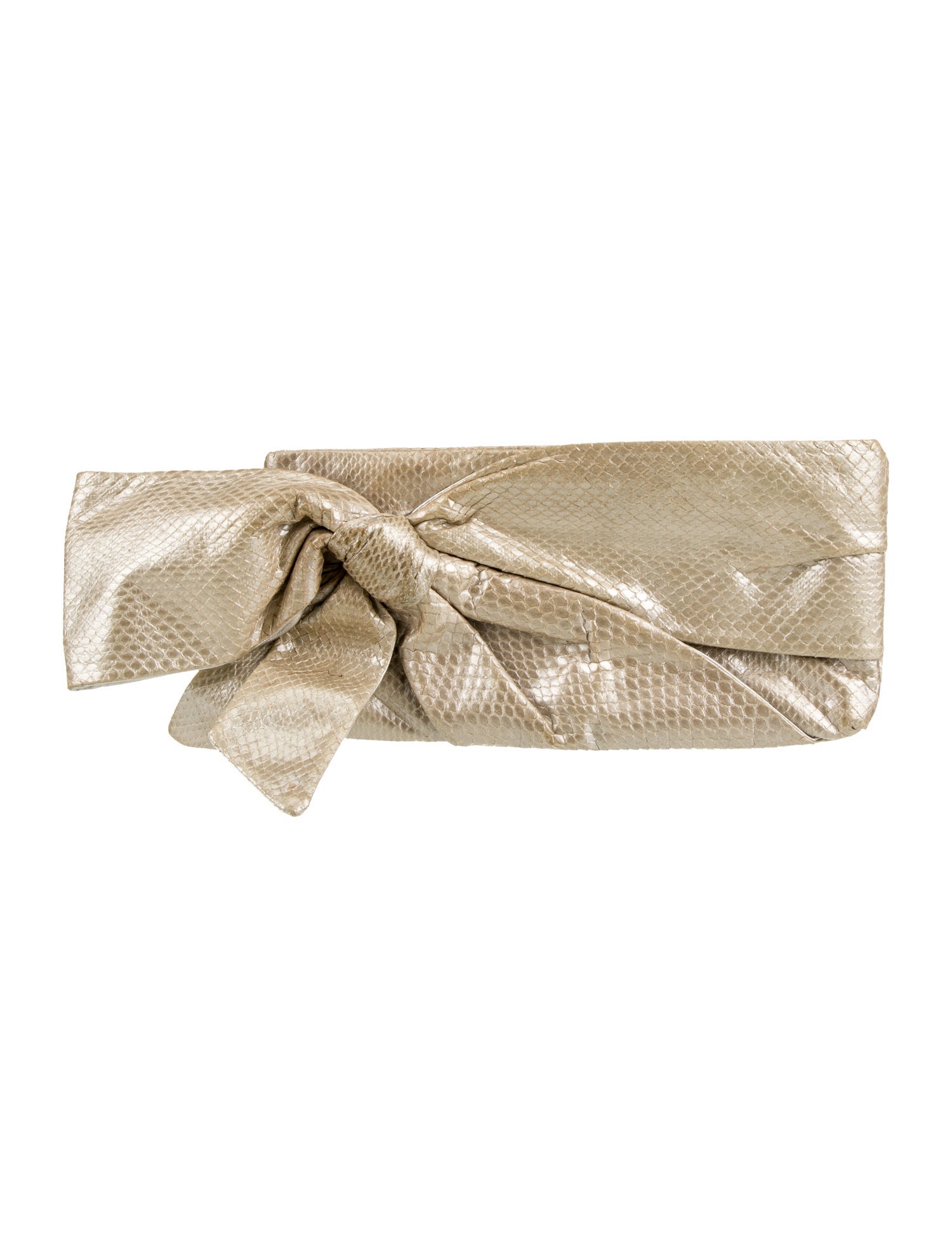 Valentino Snakeskin Clutch