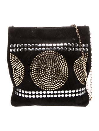 Valentino Suede Messenger Bag