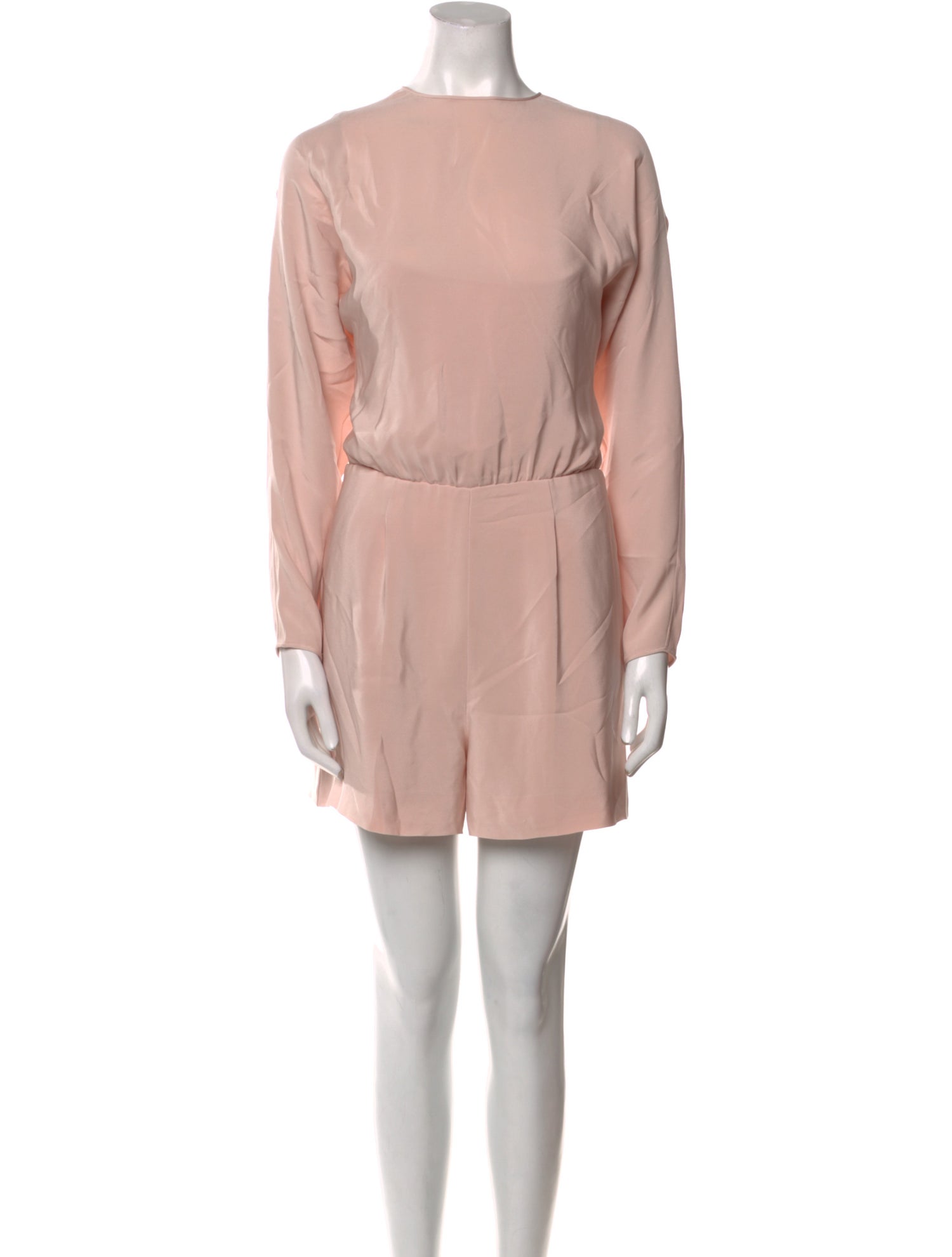 Valentino Silk Crew Neck Romper