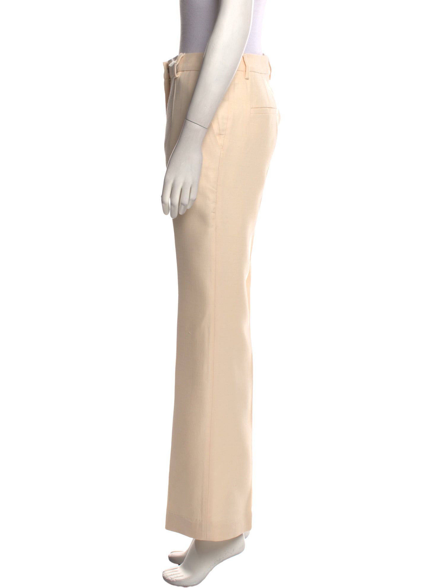 Valentino Virgin Wool Wide Leg Pants