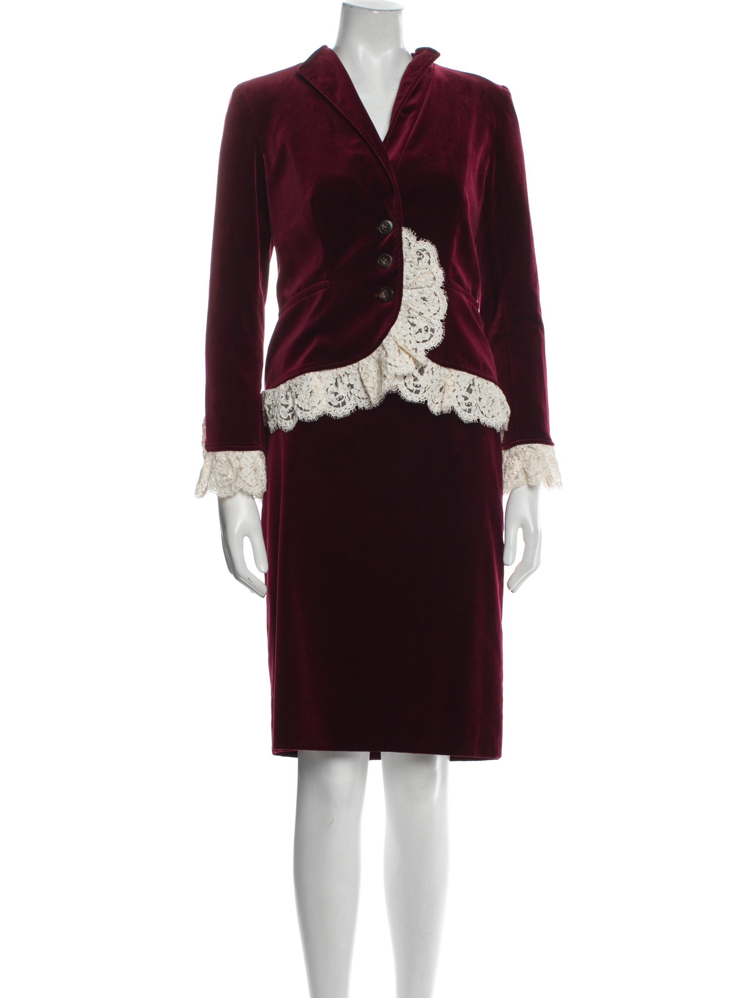 Valentino Vintage 2000's Skirt Suit