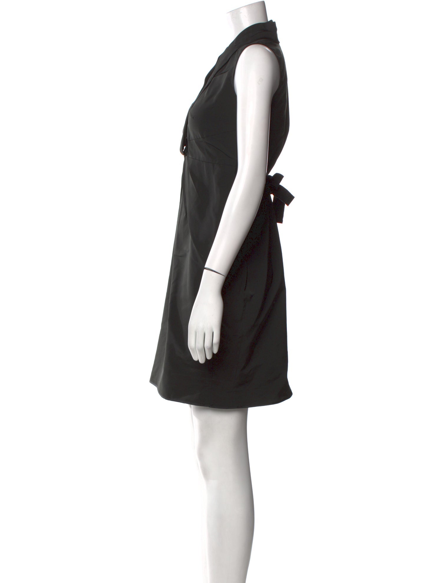 Valentino V-Neck Mini Dress