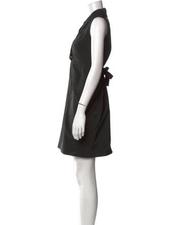 Valentino V-Neck Mini Dress