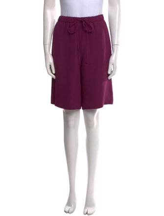 Valentino Silk Knee-Length Shorts