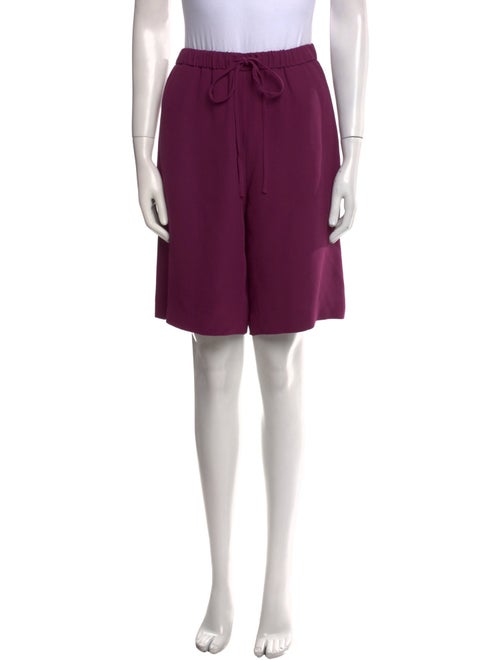 Valentino Silk Knee-Length Shorts