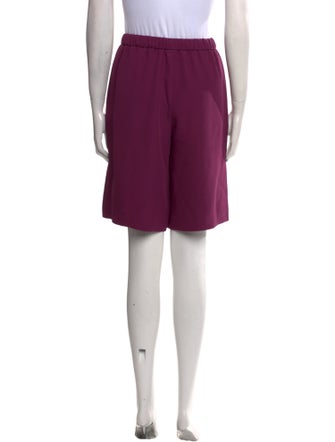Valentino Silk Knee-Length Shorts