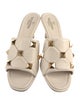 Valentino Rockstud Accents Leather Slides
