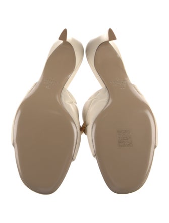 Valentino Rockstud Accents Leather Slides