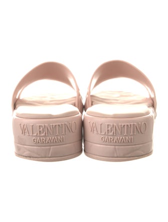 Valentino Rubber Slides