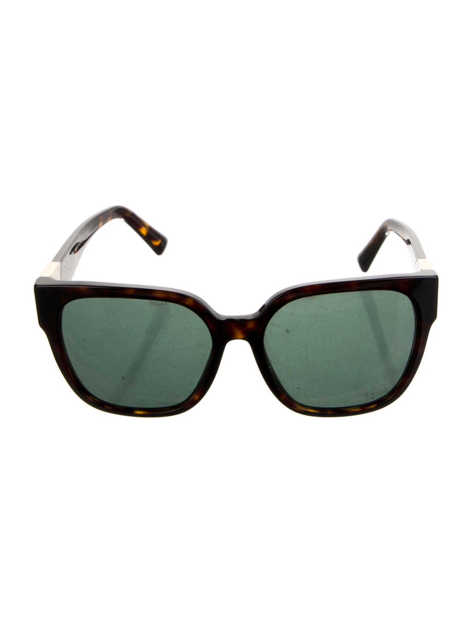 Valentino Rockstud Accents Square Sunglasses