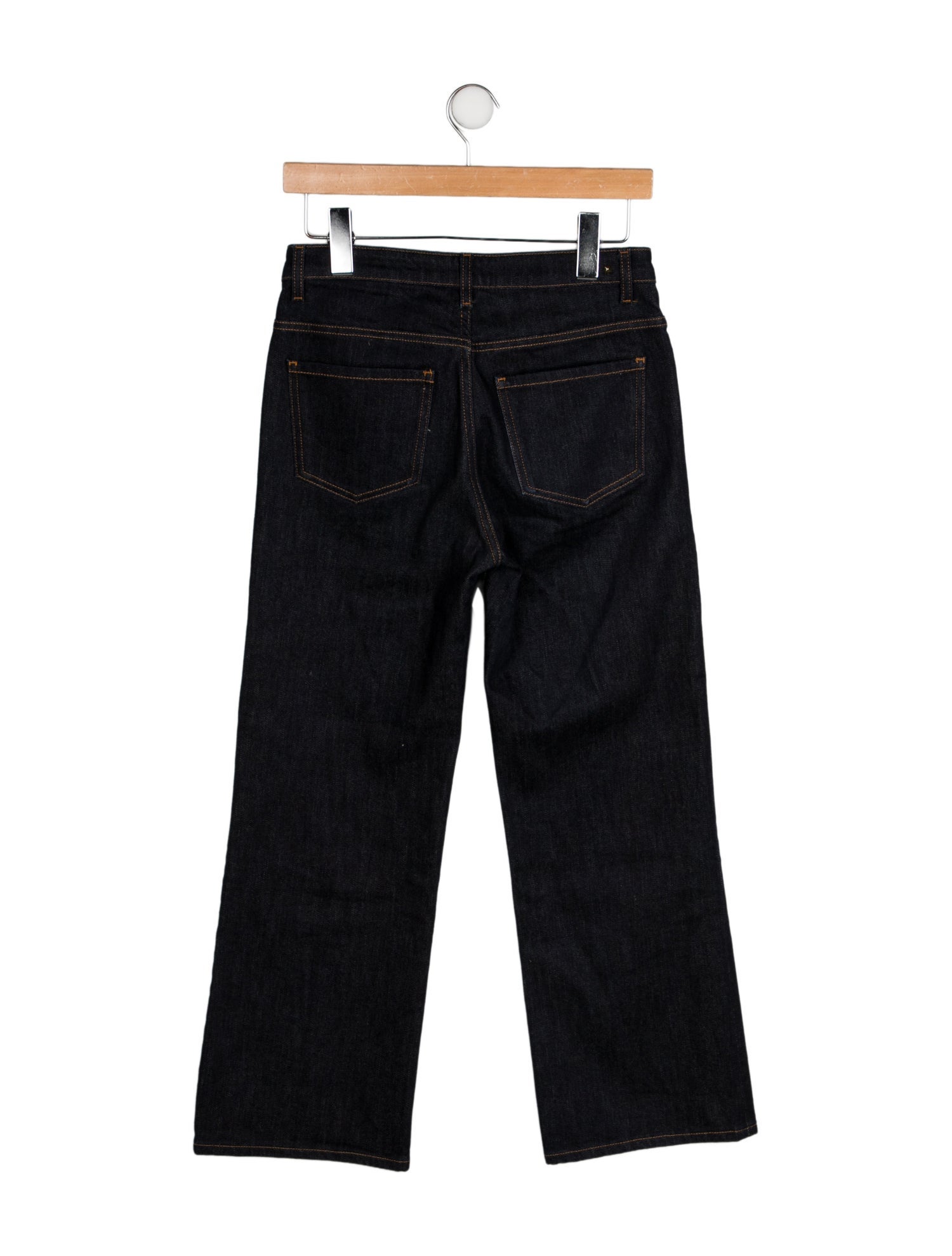 Valentino Mid-Rise Wide Leg Jeans