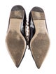 Valentino Rockstud Accents Patent Leather Ballet Flats