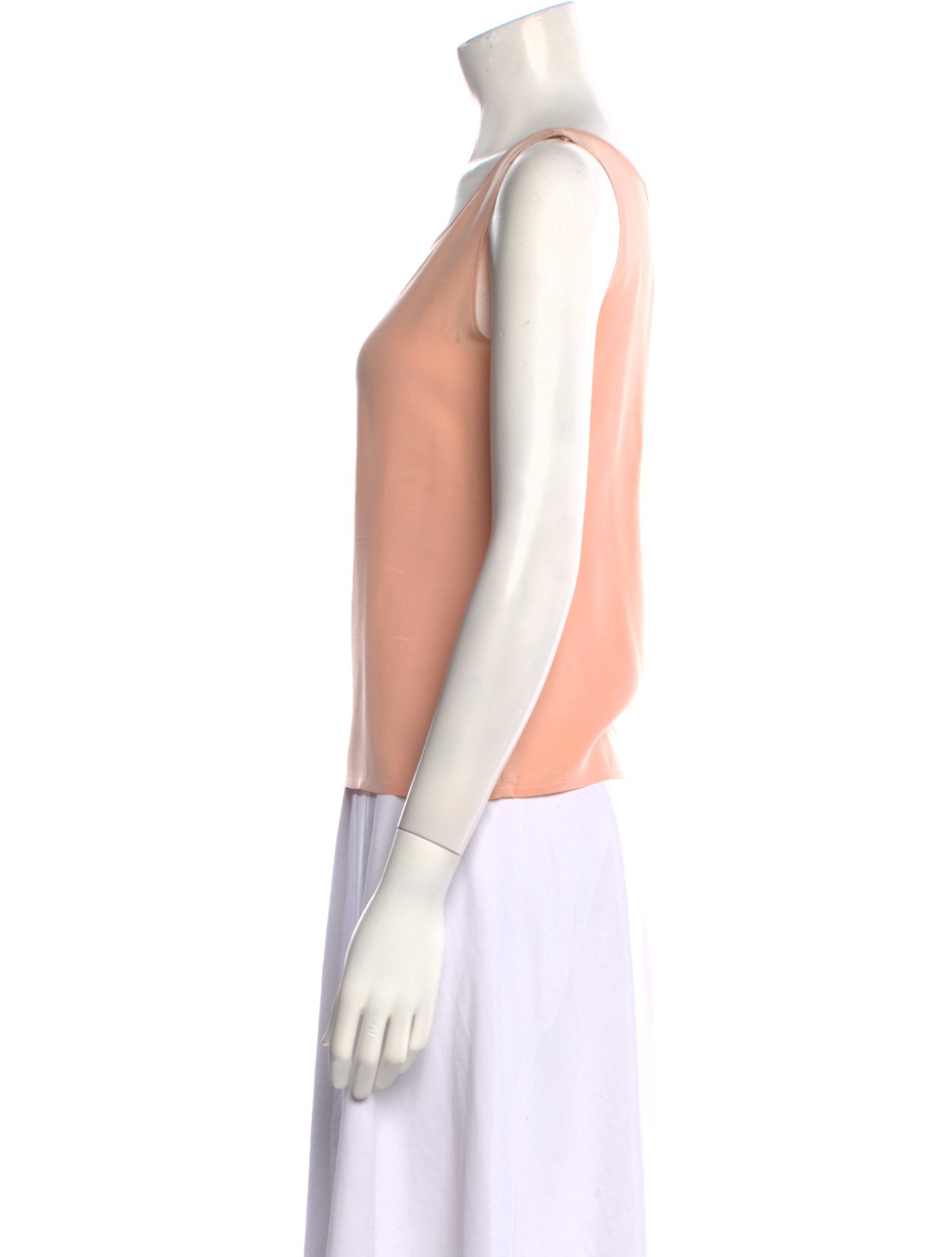 Valentino Scoop Neck Sleeveless Top