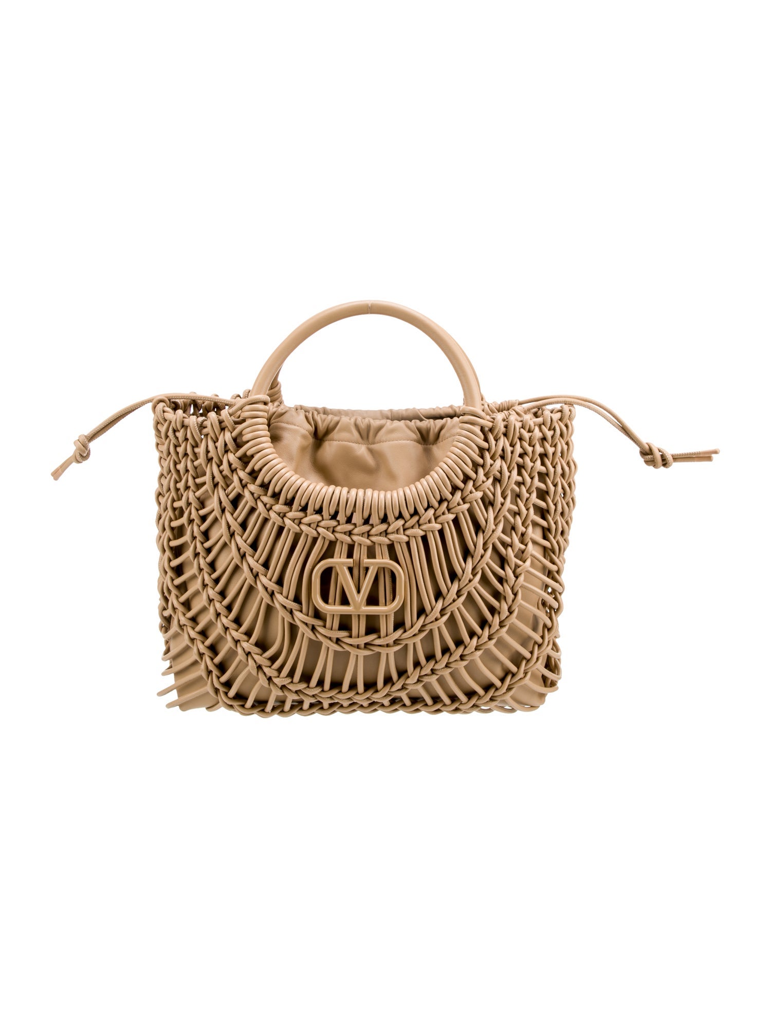 Valentino Leather Top Handle Bag