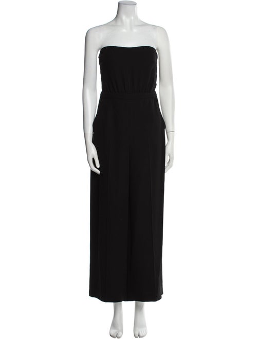Valentino Silk Strapless Jumpsuit