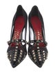Valentino Rockstud Accents Mesh T-Strap Pumps
