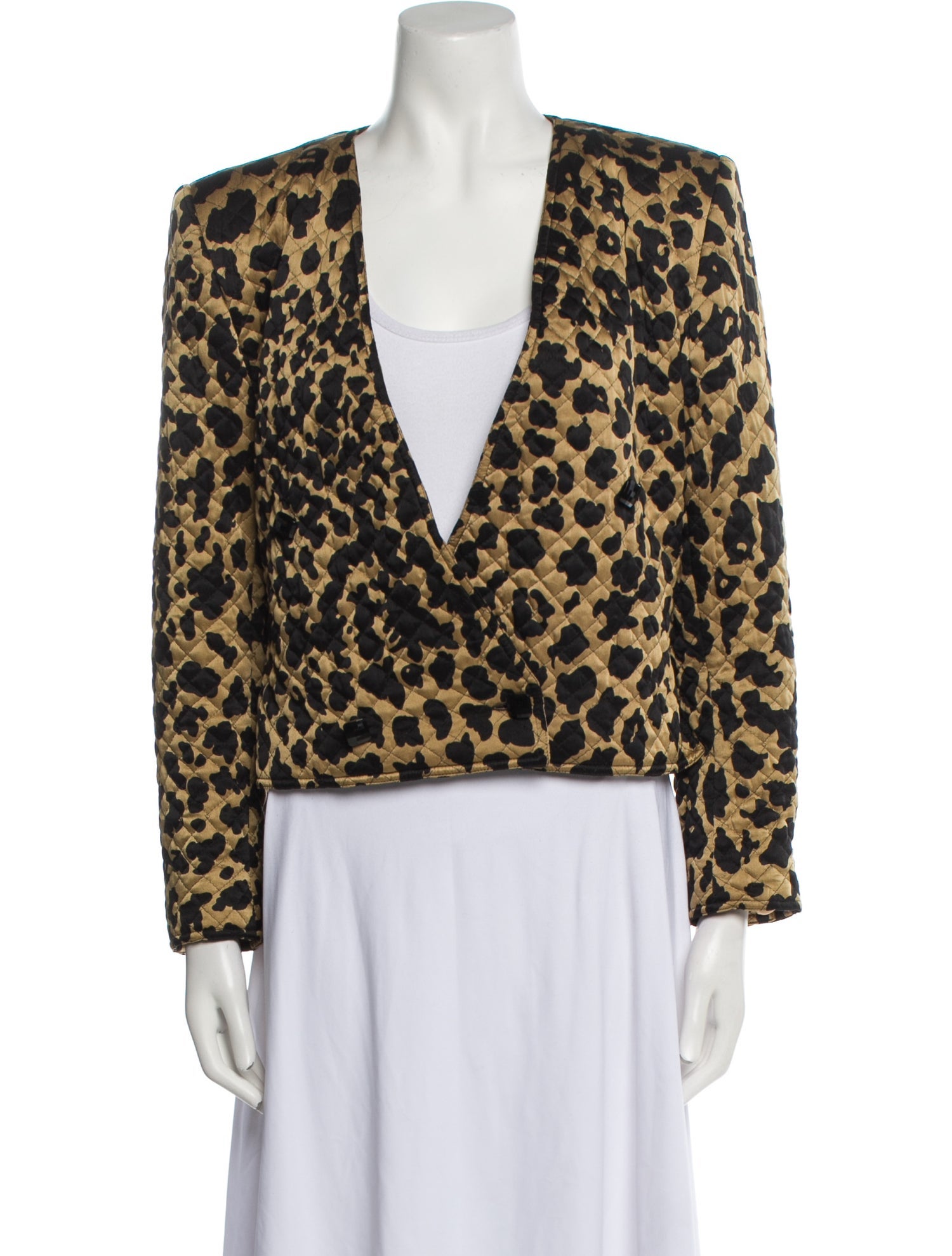 Valentino Animal Print Blazer