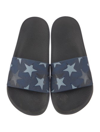 Valentino Rubber Printed Slides