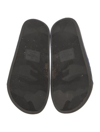 Valentino Rubber Printed Slides