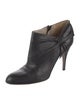 Valentino Leather Bow Accents Boots