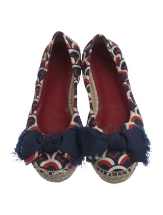 Valentino Canvas Printed Espadrilles