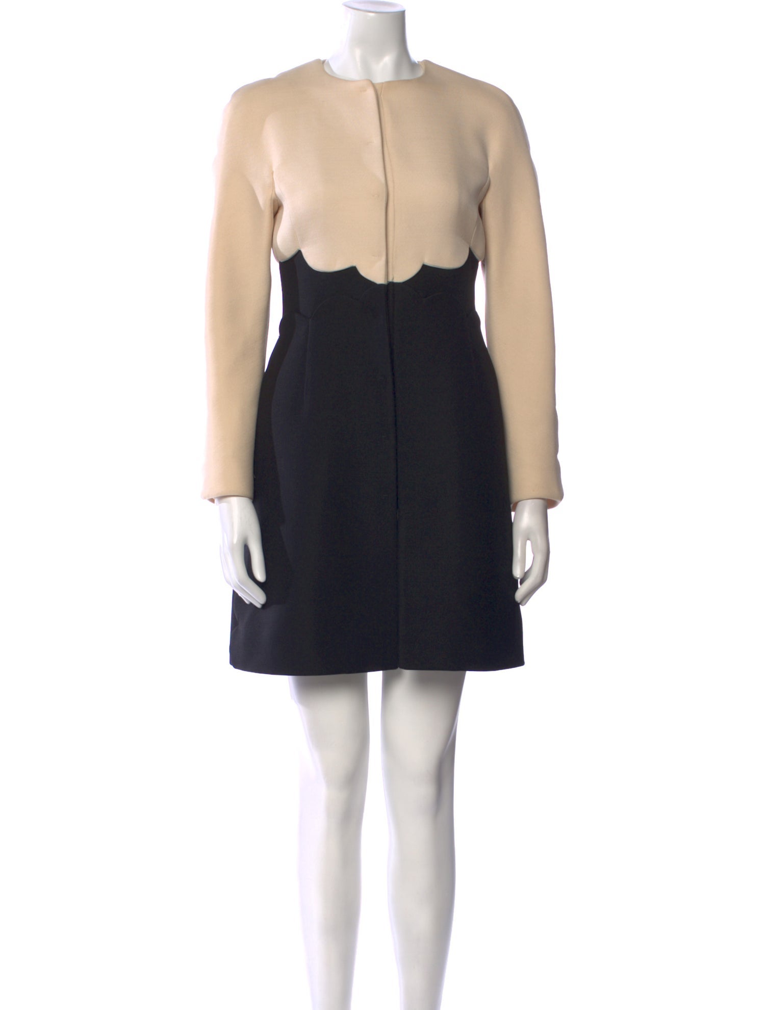 Valentino Crew Neck Mini Dress