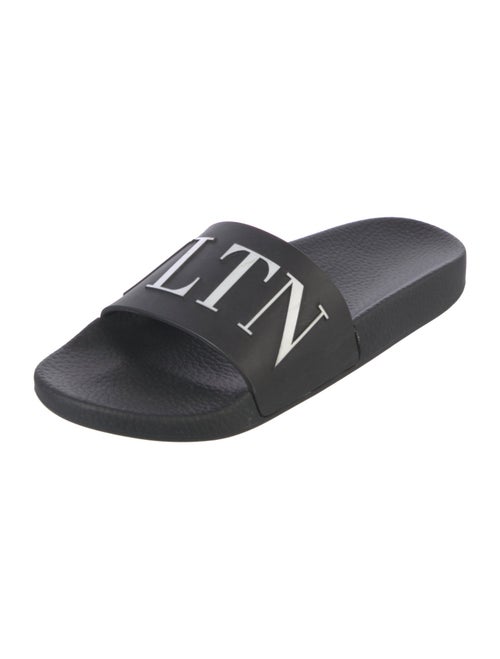 Valentino Rubber Printed Slides