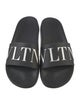 Valentino Rubber Printed Slides