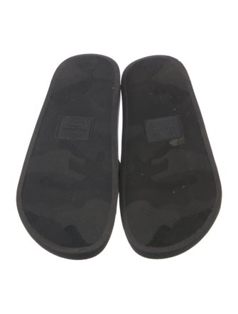 Valentino Rubber Printed Slides