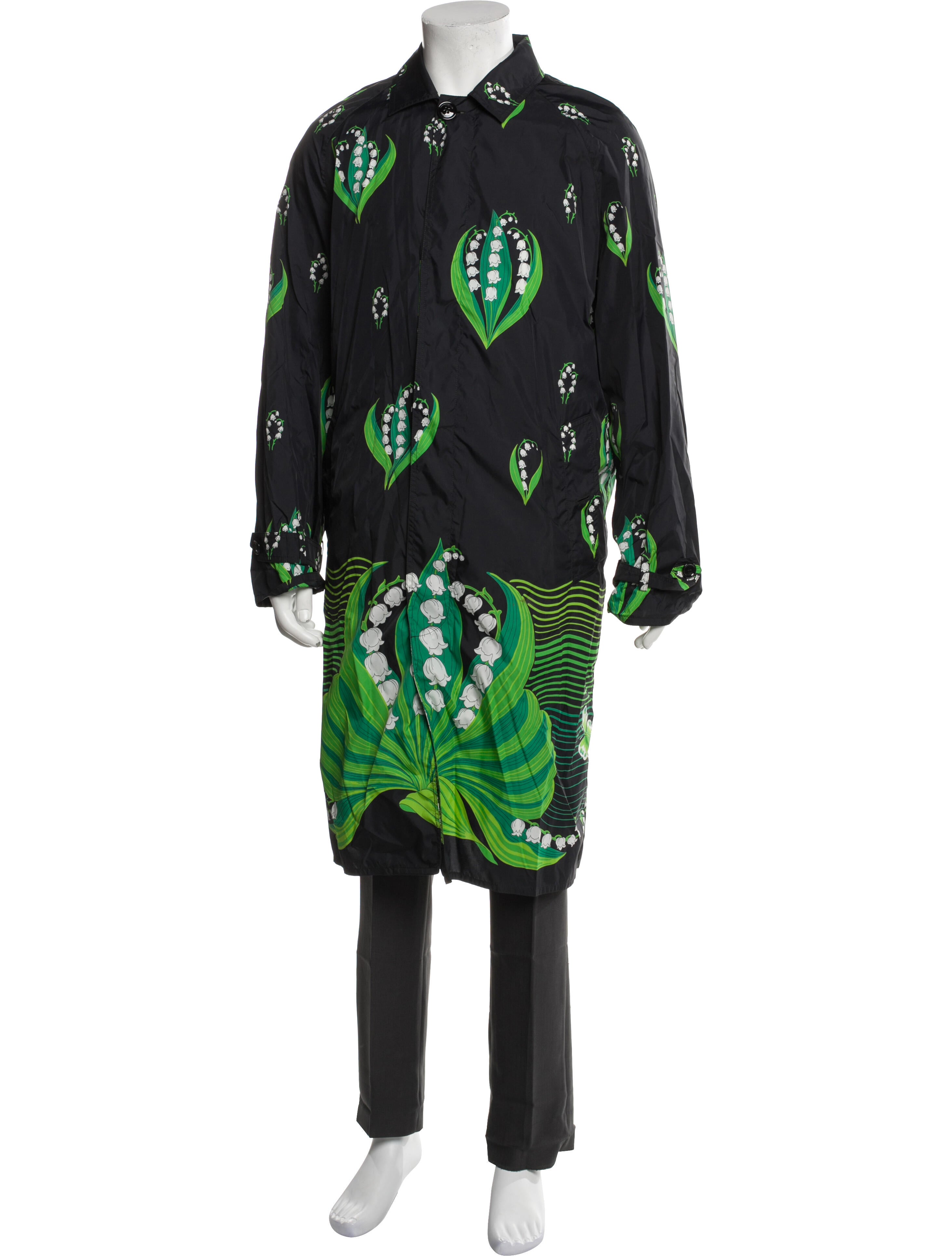 Valentino Graphic Print Parka