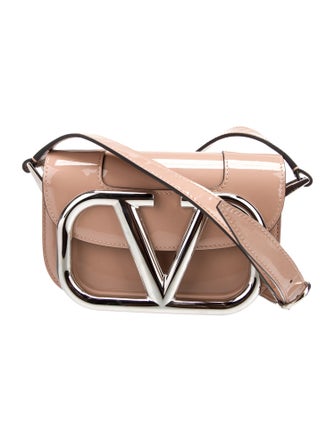 Valentino Patent Leather Shoulder Bag