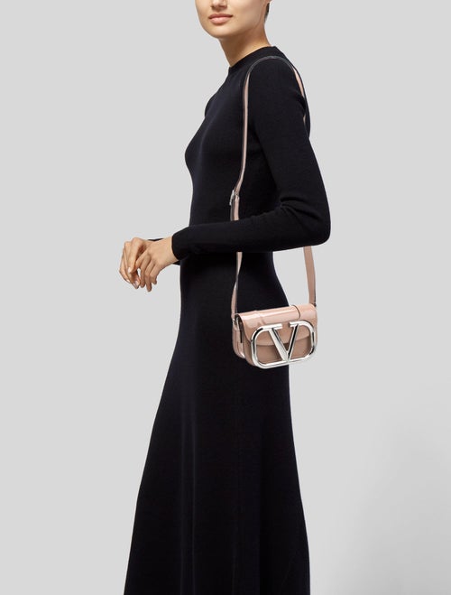 Valentino Patent Leather Shoulder Bag