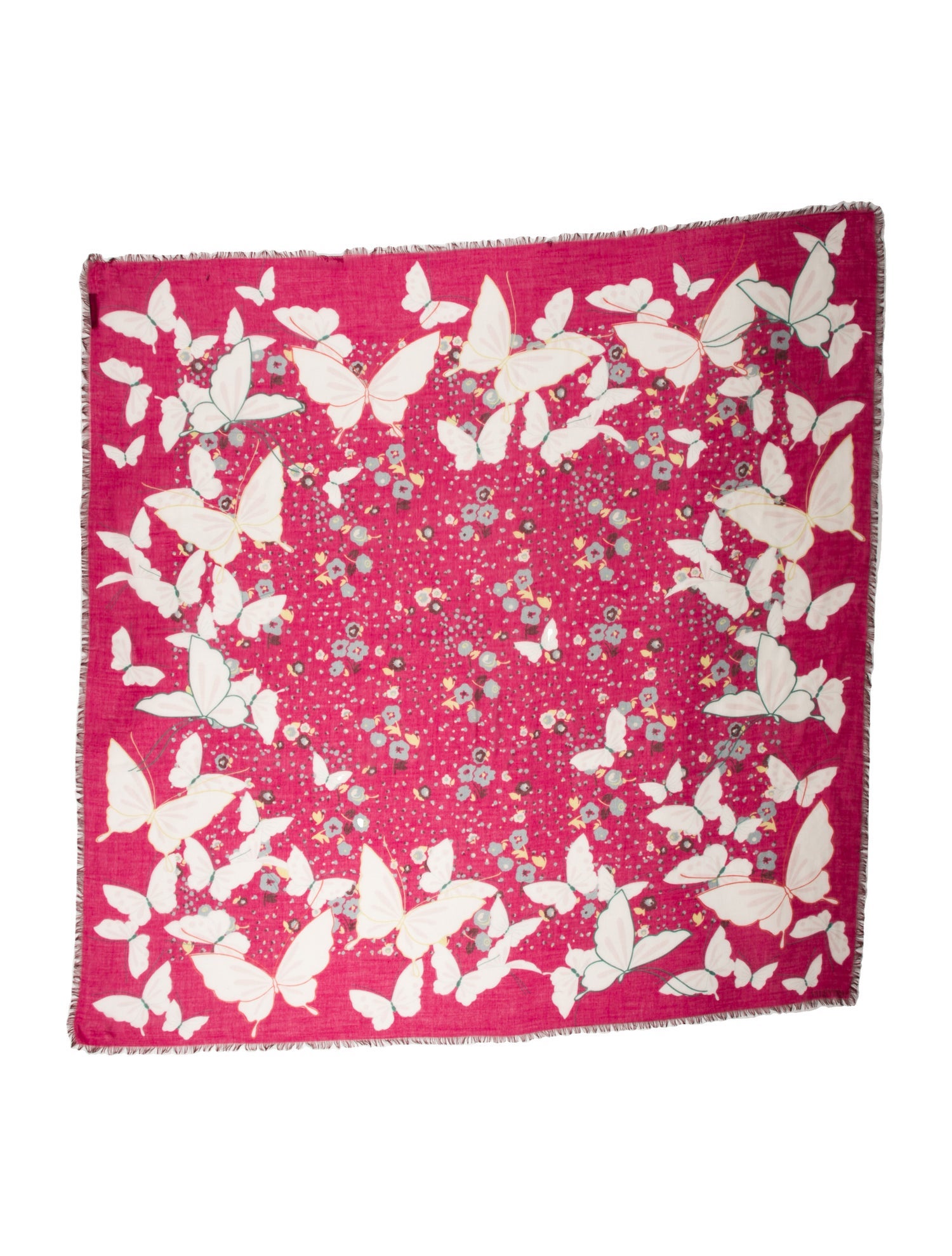 Valentino Floral Print Scarf