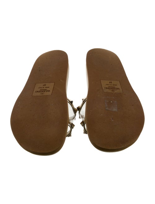 Valentino Rockstud Accents PVC Slides
