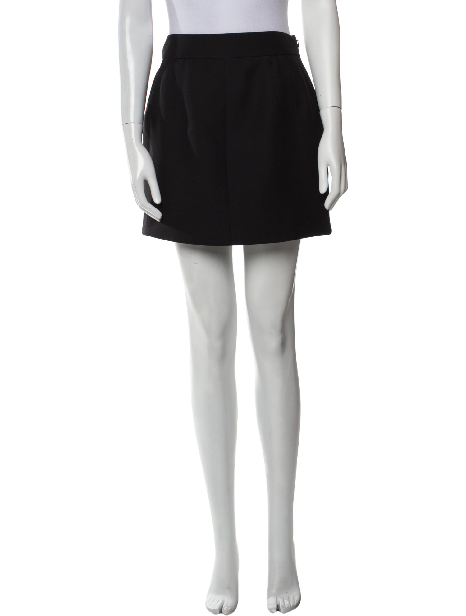 Valentino Virgin Wool Mini Shorts