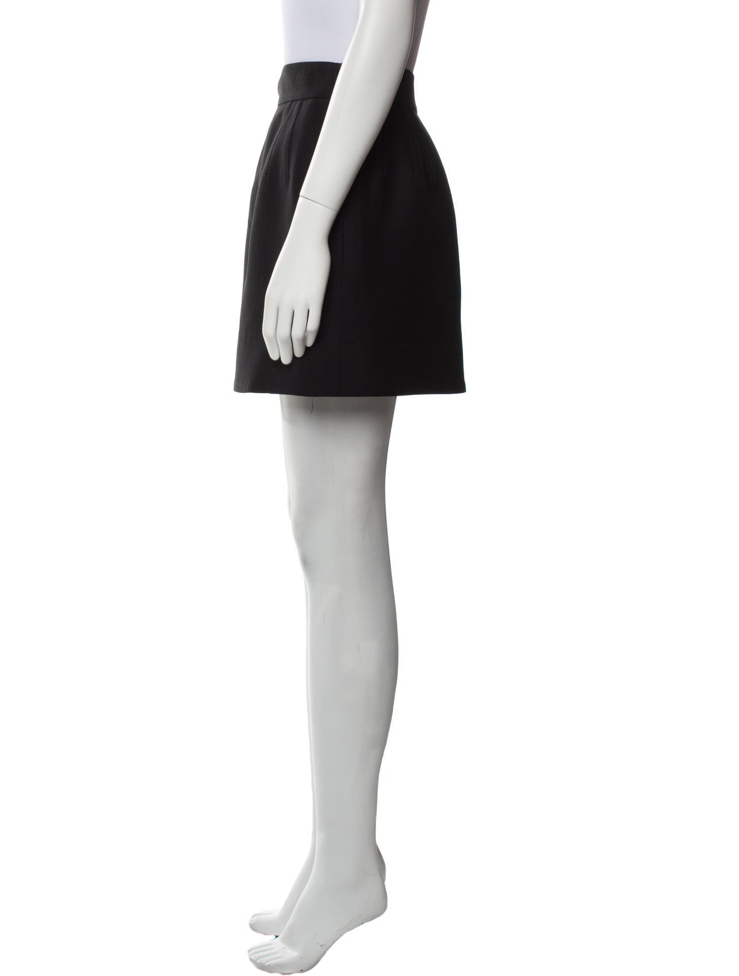 Valentino Virgin Wool Mini Shorts